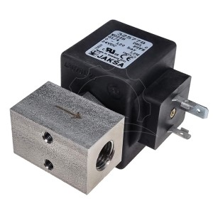 Jakša XD220N solenoidinis vožtuvas 0-120bar G1/4'' PTFE 24V DC (325778)