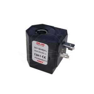 M&M 72K1 solenoidinio vožtuvo ritė 24V AC 25VA