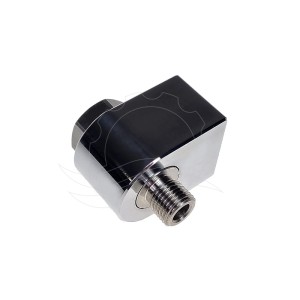 Kothar pasukamos jungties kampas G3/8''F-G3/8''M chromas (300 090 133)