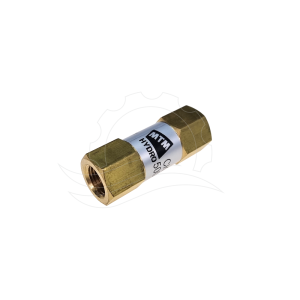 MTM atbulinis vožtuvas G1/4''F-G1/4''F žalvaris