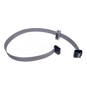 IDC 10 kontaktų monetų priėmėjo juostinis kabelis, 40 cm (su skirstytuvu)