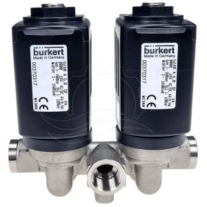 Bürkert 6240 solenoidinis vožtuvas 1-160bar G3/8'' DF VA 24V AC/DC