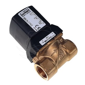 Bürkert 6213 solenoidinis vožtuvas 0-10bar DN13 G1/2'' FKM MS 24V DC