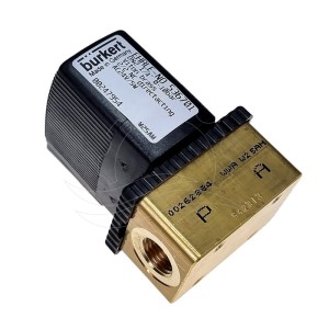 Bürkert 6013 solenoidinis vožtuvas 0-10bar G1/4'' FKM MS 24V AC