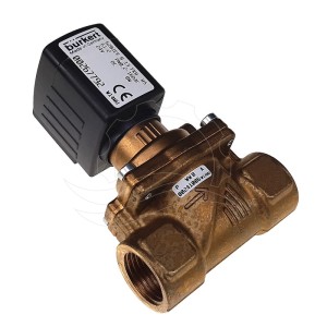 Bürkert 6281 B solenoidinis vožtuvas 0.2-16bar G1/2'' FKM MS 24V DC