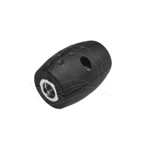 Lance tipo pasukama jungtis su dangteliu R+M juoda G1/4''
