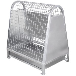 Dvipusis kilimų plaktuvas 100x105x65cm (cinkuotas)