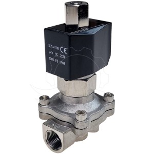 Solenoidinis vožtuvas D01-4106 NO 0,3–12 bar G1/2'' EPDM 24 V DC